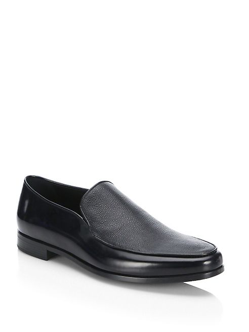 Giorgio Armani - Two-Tone Leather Dress Shoes