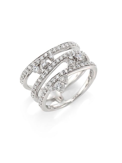 Hueb - Reverie Diamond & 18K White Gold Ring