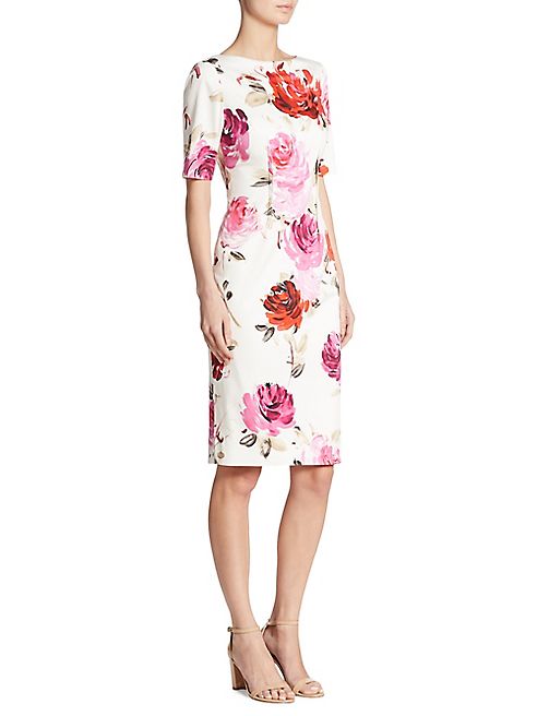 Lela Rose - Claire Boatneck Dress