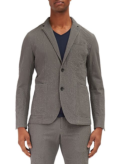 EFM-Engineered for Motion - Furlough Textured Regular-Fit Blazer