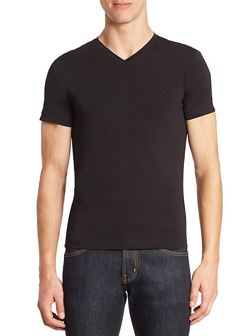 Armani Collezioni - Stretch Cotton Tee