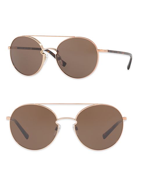 Valentino - Rockloop 55MM Round Sunglasses