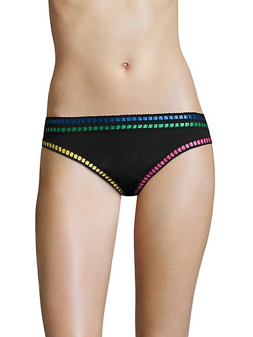 La Blanca Swim - Threading Along Hipster Bikini Bottom