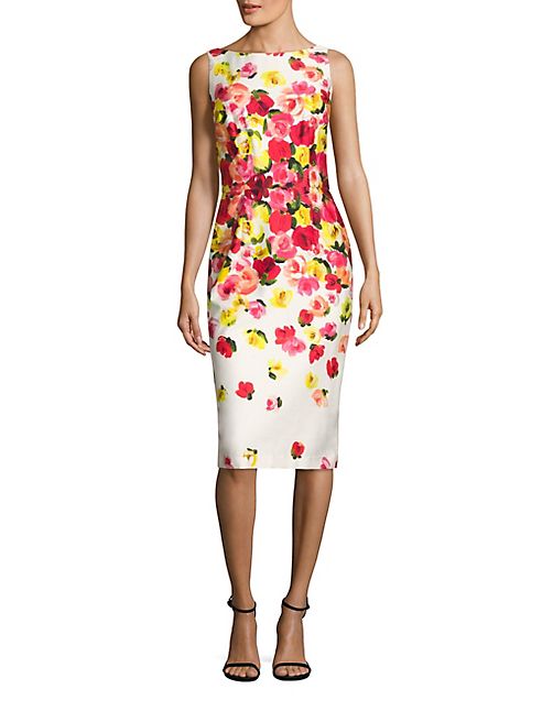 David Meister - Floral Printed Dress