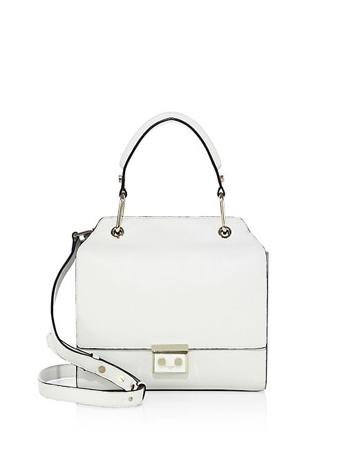 Luana Italy - Anais Pebbled Leather Mini Satchel