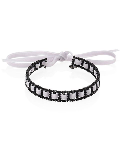 Erickson Beamon - American Graffiti Crystal & Velvet Choker