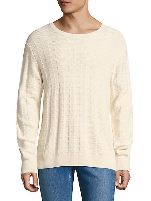 WeSC - Adrian Lightweight Knit Cotton Jaquard Sweatshirt