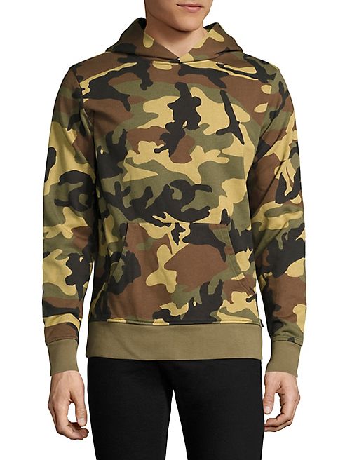 WeSC - Mike Camo-Print French Terry Hooded Sweatshirt