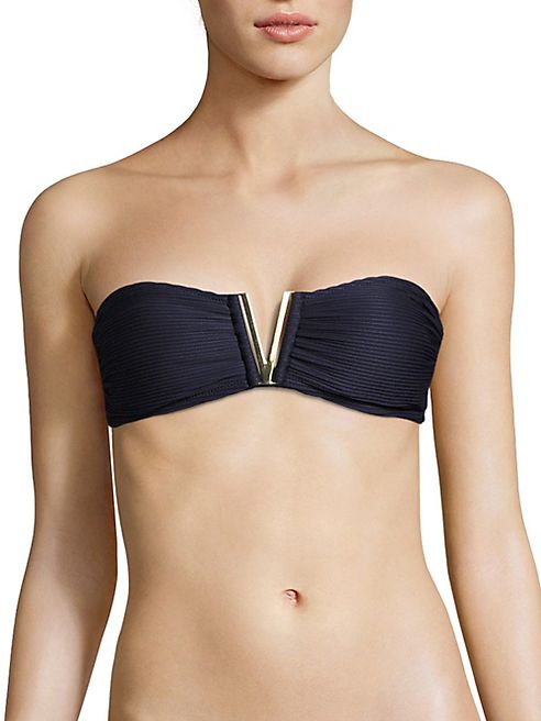 HEIDI KLEIN - V-Bar Bandeau Bikini Top