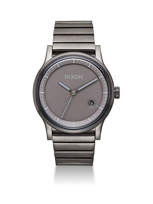 Nixon - Station Stainless Steel Bracelet Watch