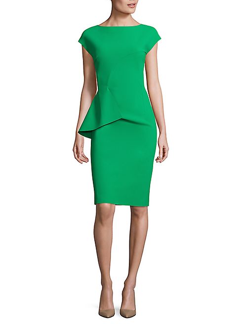 La Petite Robe di Chiara Boni - Porzia Peplum Sheath Dress