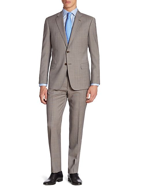 Armani Collezioni - Regular-Fit Virgin Wool Suit