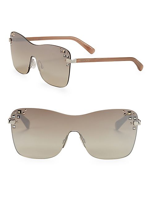 Jimmy Choo - 99MM Shield Sunglasses