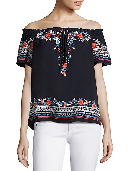 Parker - Ariel Off-the-Shoulder Top