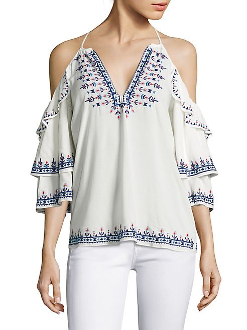 Parker - Cindy Cold Shoulder Blouse