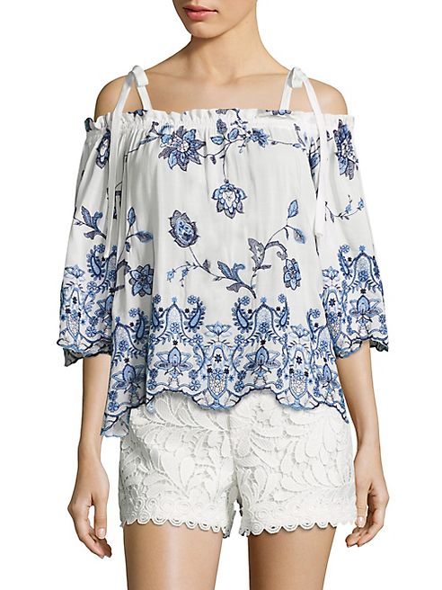 Parker - Jillian Off-the-Shoulder Blouse