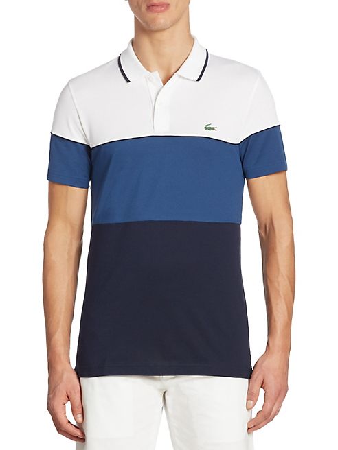 Lacoste - Golf Ultra-Dry Colorblock Polo