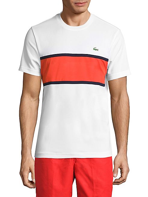 Lacoste - Ultradry Colorblock Tee