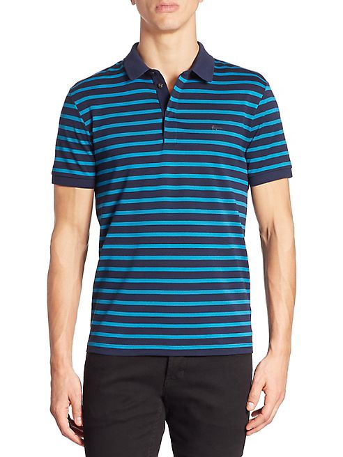 Lacoste - Slim-Fit Striped Polo