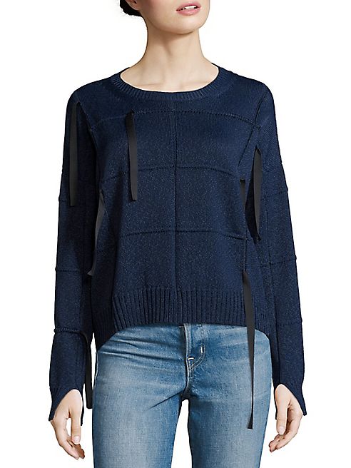 Helmut Lang - Ribbon Inlay Sweater