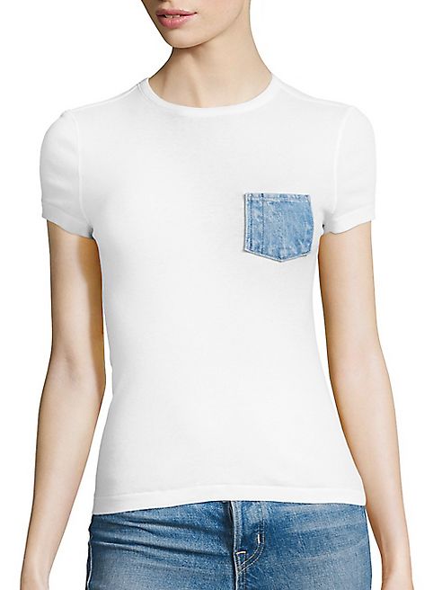 Helmut Lang - Denim Pocket Tee