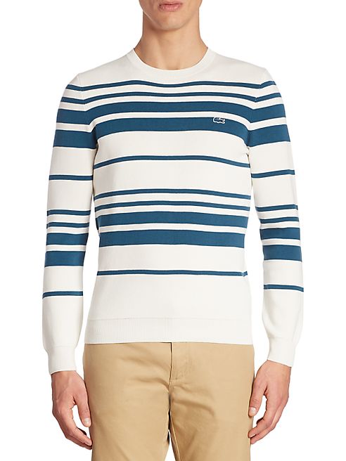 Lacoste - Milano Stitch Striped Sweater