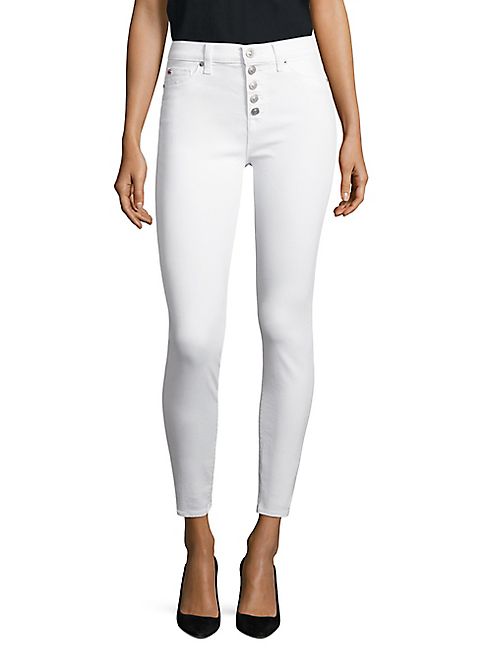 Hudson - Ciara High-Rise Ankle Skinny Jeans