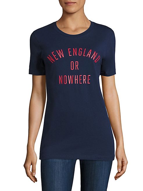 Knowlita - New England Or Nowhere Cotton Graphic Tee