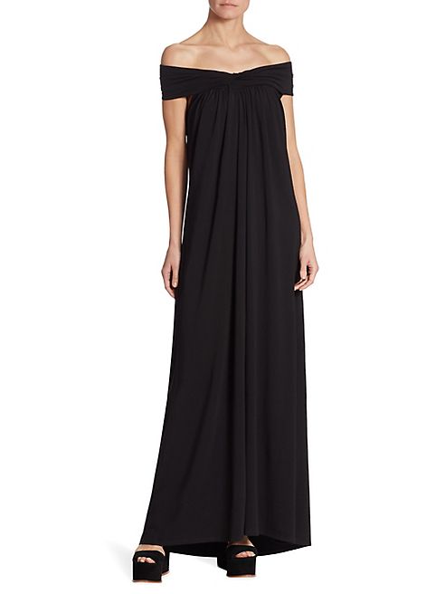 HATCH - Luella Off-The-Shoulder Maxi Dress