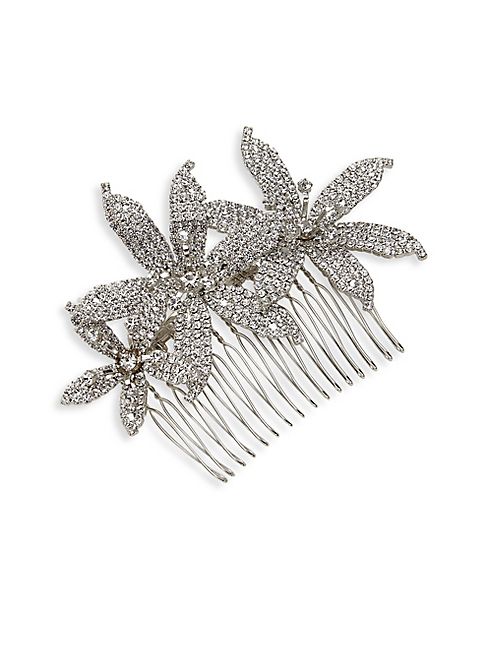 Jennifer Behr - Frances Crystal Orchid Comb