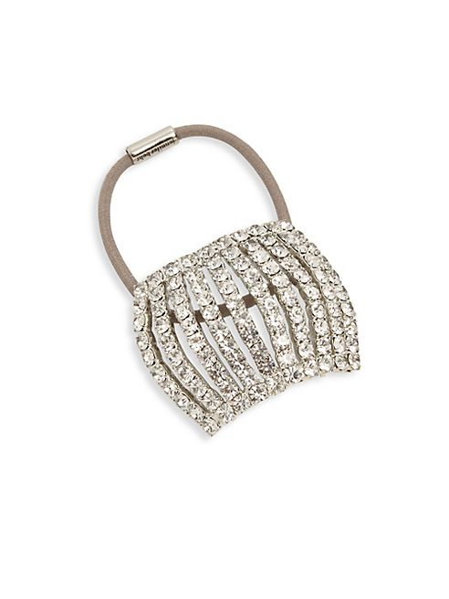 Jennifer Behr - Chiara Crystal Pavé Ponytail Holder