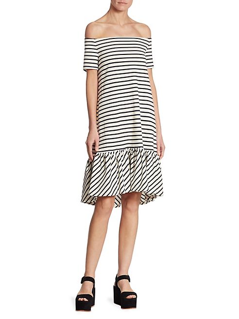 HATCH - Harbor Off-The-Shoulder Dress