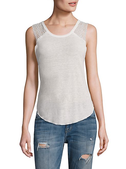 Free People - Open Back Lace Tank