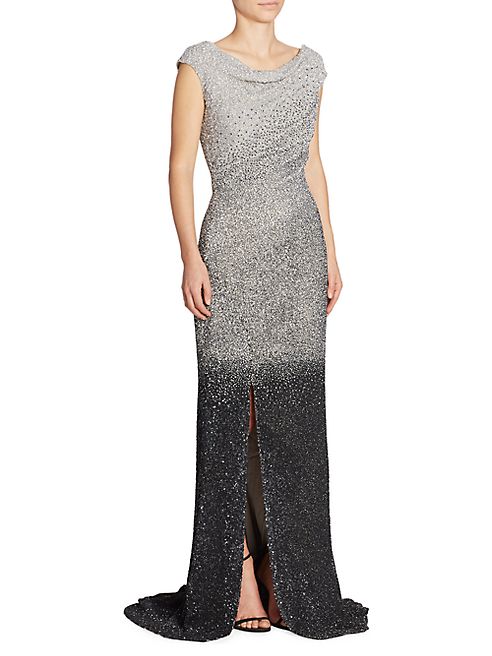 Pamella Roland - Ombre Sequin Gown