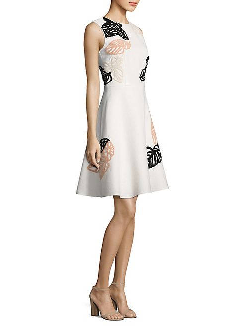 BOSS - Dyfera Embroidered Dress