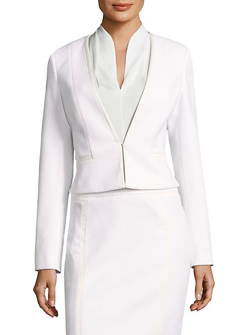 BOSS - Jivyla Basket Weave Blazer