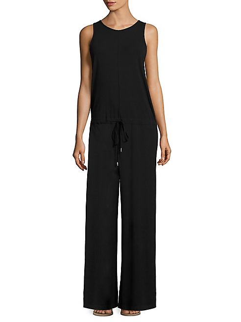 Theory - Yahney Rubric Drop-Waist Jumpsuit