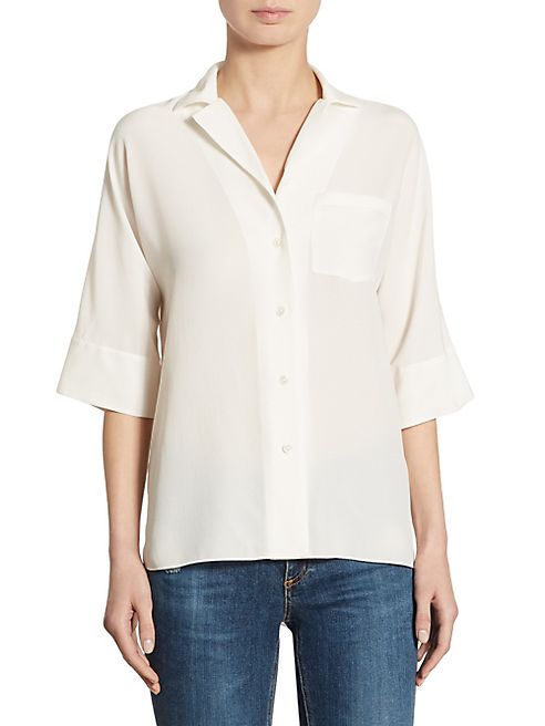 Theory - Ralfinn Silk Shirt