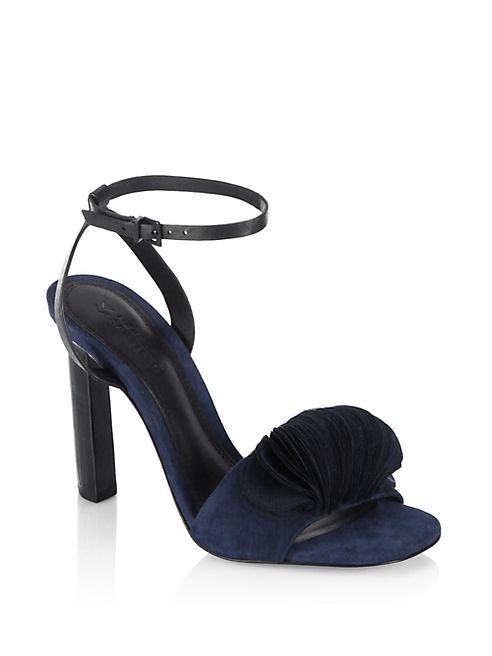 Mercedes Castillo - Olenna Leather Ankle Tie Sandals