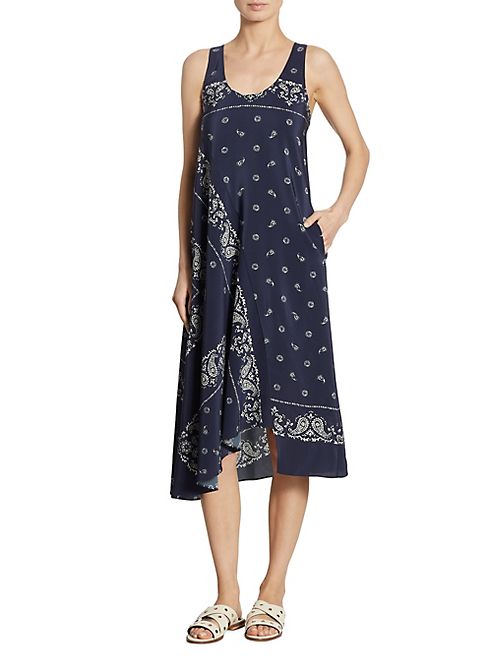 Theory - Apalania Bandana Dress