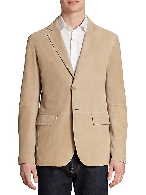 Pal Zileri - Regular-Fit Suede Sportcoat