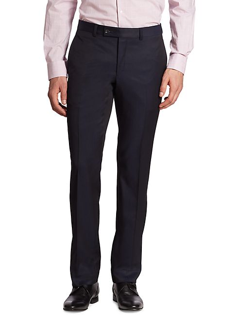 Saks Fifth Avenue Collection - Modern Basic Ford Wool Pants