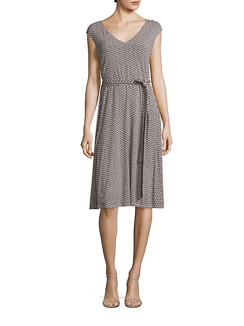 Weekend Max Mara - Printed A-Line Jersey Dress