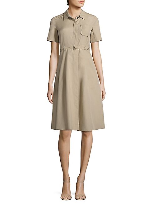 Weekend Max Mara - Fez Cotton & Linen Shirtdress