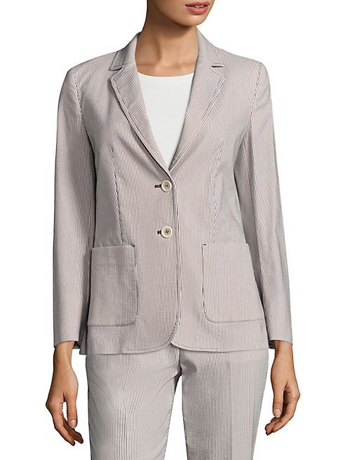 Weekend Max Mara - Sabbia Striped Blazer