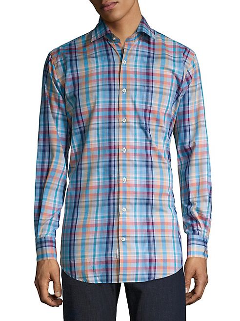 Peter Millar - Crown Sailing Plaid Shirt