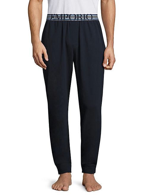 Emporio Armani - Solid Loungewear Pants