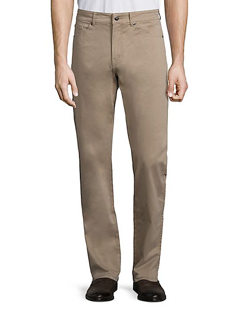 Peter Millar - Crown Sateen Stretch Five-Pocket Pants