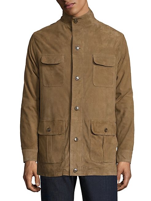 Peter Millar - Crown Suede Safari Jacket