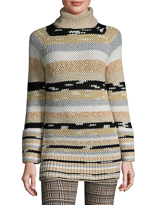 Missoni - Wool & Cashmere Striped Sweater